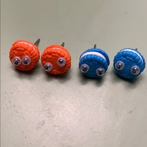 Adorable silly macaroon earrings bundle